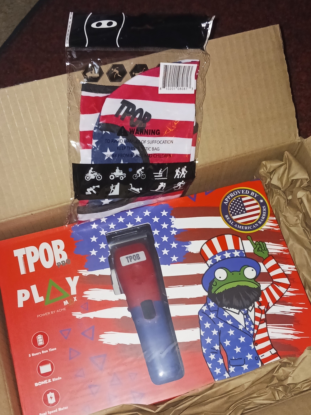 TPOB USA Edition Play Max Clipper